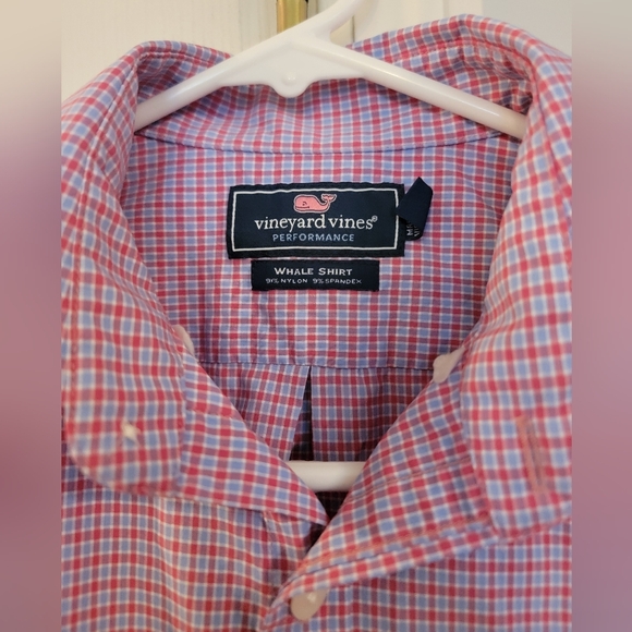 Vineyard Vines Performance Whale Shirt Boys Size Medium 12-14 Button Down Polo - Picture 4 of 10